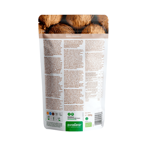 Purasana, Huile MCT en poudre, Keto 200G – Image 4