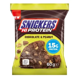 Snickers HiProtein Cookie 60g Chocolat et Cacahuètes
