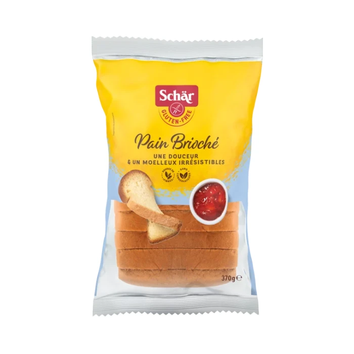 Pain Brioché Schär 370g (Sans Gluten)