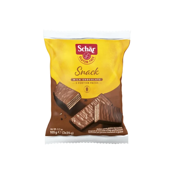 Snack Milk Chocolate Schär 105g (Sans Gluten)