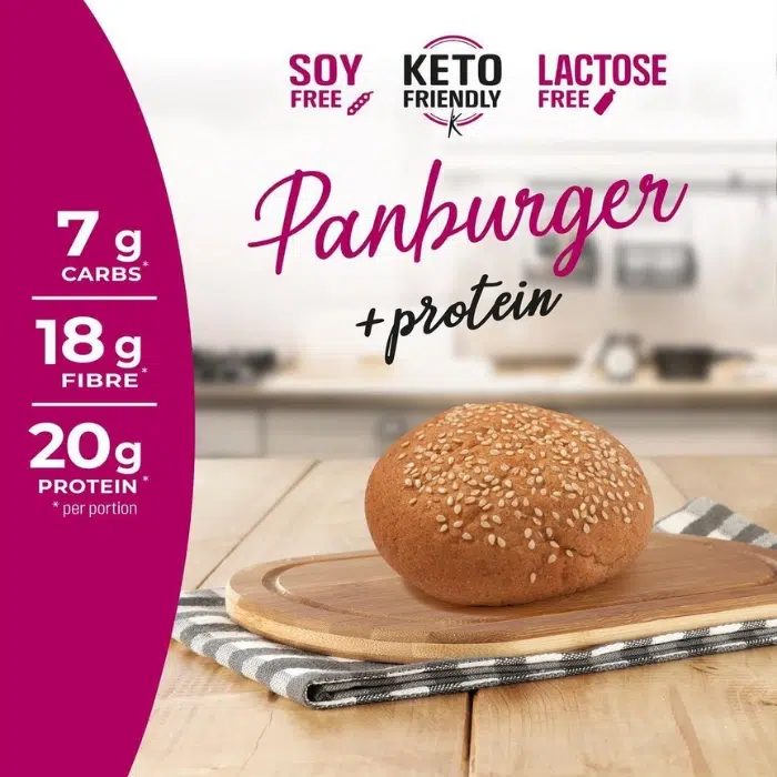 Feeling Ok, Pain Burger aux Sésames Protéiné, 80g – Image 2