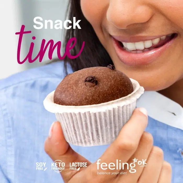 Feeling Ok, Muffin Proteiné, Cacao, 50g – Image 3