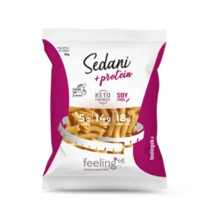 Feeling Ok, Pâtes Sedani, Keto Friendly, 50g