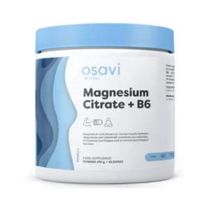 Osavi - Magnésium Citrate + Vitamine B6 - Poudre 250 g