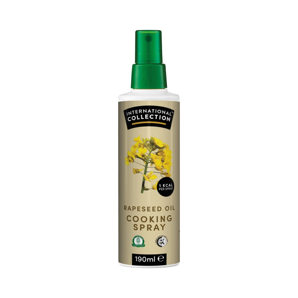 Cooking Spray Huile de Colza – 1 kcal par spray – International Collection 190ml