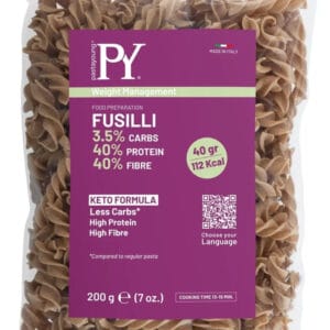 Pâtes Fusilli Keto Sans Gluten Pasta Young 200 g