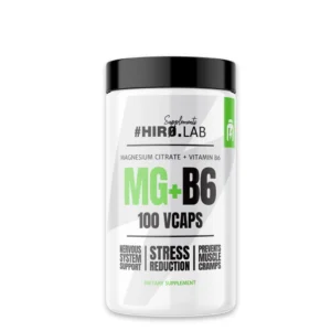 Magnésium + B6 HIRO.LAB – Stress, Fatigue & Crampes – 100 Vcaps